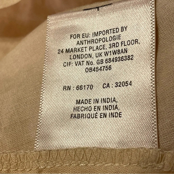 AKEMI + KIN by ANTHROPOLOGIE Vinales Swing Dress in Embroidered Cream - Picture 8 of 9